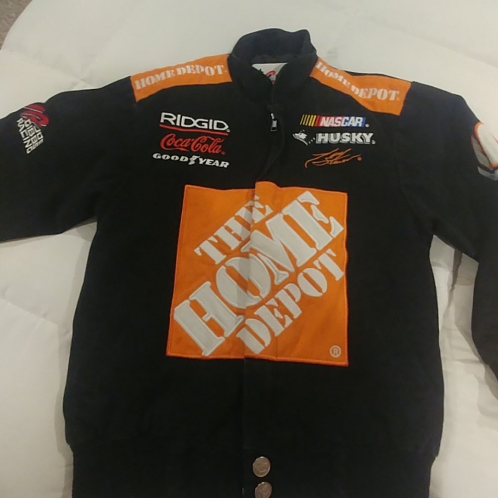 Kids home depot NASCAR jacket